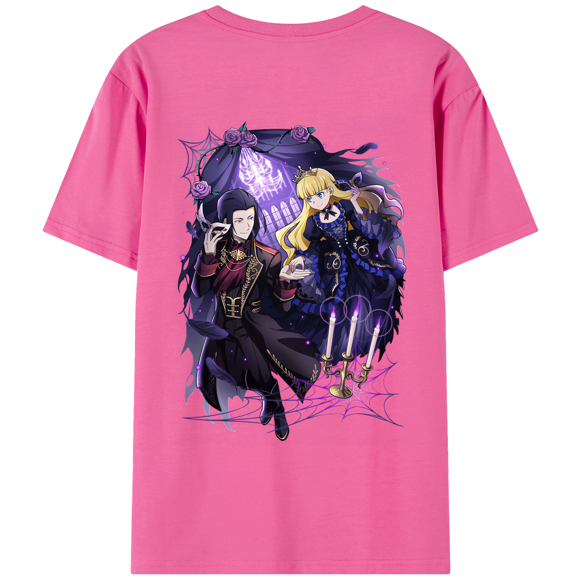 （画像用） 文豪ストレイドッグス Bungo Stray Dogs レディース半袖Tシャツ(バックプリント)